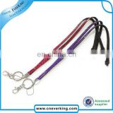 fashional design mock up rhinestone id badge holder lanyard