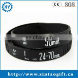 Sports wristband rubber wholesale silicone rubber bracelet