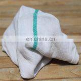 Wholesale Plain White With Colorful Stripe Linen Cotton Kitchen Tea Towel thumbnail-2