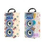 Wonderful Sound Rechargeable 1200mah Wireless Karaoke Party Speaker Outdoor Music System With USB/AUX/TF Card/Microphone thumbnail-3