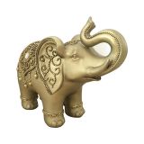 Hodisplay Custom Artificial Home Decoration Indian Elephant Resin Animal Statue Craftwork Gift