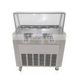 Thailand Double Pans Frying Ice Cream Roll Fried Ice Cream Roll Machine thumbnail-6