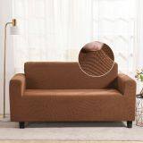 Stretch Velvet Sofa Slipcover Couch Sofa Cover Furniture Protector With Elastic Bottom Turquoise thumbnail-2