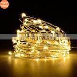 3AA Battery Operated 2M Silver Copper Wire Led String Lights Outdoor Fairy Light
