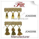 Fontainebleau Style---Green Gold,curtain Tassel Fringe,wholesale Tassels,tassel and Fringe thumbnail-2