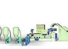 EVA Compound Granulation Line/EVA Compound Extruder Line/EVA Compound Pelletizing Line thumbnail-2