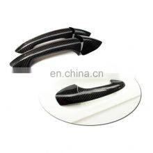 Carbon Fiber Door Handle Cover Trim For Mercedes-Benz C/E Class GLC Coupe 2Door thumbnail-1