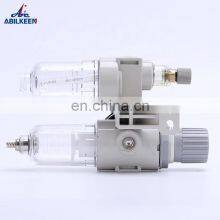 Air Combination AFC2000 Pneumatic Filter Two Unit Pressure Drain Air Filter Regulator FRL Unit With Lubricator Gauge thumbnail-3