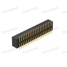 Denentech 1.00mm pitch Ejector Header SMD Connector Without Peg