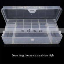 Adjustable Plastic Fishing Lure Hook Tackle Box Storage Case Portable Tackle Multifunctional Organizer Two -double Fishing Boxes thumbnail-2