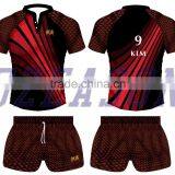 High Quality Custom Sublimated Rugby Uniform/wear/jersey, Rugby Shirt thumbnail-3