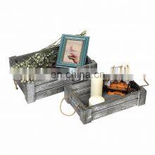 Printing Handling Wood Material Natural Wooden Crate thumbnail-1