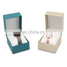 New Luxury Paper Leather Cases Fashionable Customized Logo Paper Watch Box thumbnail-5