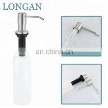New Liquid Bathing Fancy Stainless Steel Hand Soap Gel Pump Soap Dispenser Bottle For Hotel Bathroom Wholesale From China thumbnail-5