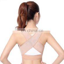 S-2XL Size Breathable Women Posture Corrector Upper Shoulder Bra Chest Brace Up thumbnail-4