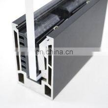 ZHONGLIAN 6063 Aluminium Profile Aluminum Glass Rail Extrusion For Stairs thumbnail-2