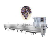 50-1200bags/Min Horizontal Pillow Packing Machine Peanut Crisp Chocolate Bar Wrapping Horizontal Pillow Pack Machine