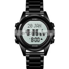 Luxury Men Watch Skmei 1667 Qibla Manufacture Company Wholesale Waterproof Wristwatch thumbnail-3