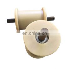 The cylindrical nylon idler directly sold by the manufacturer is wear-resistant, dust-proof and has a long service life