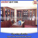 2016 New Style Bookcase With Study Table and Glass Door Model Made in China Quality Choice thumbnail-6