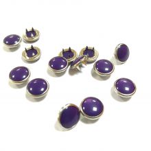 HLD factory wholesale color BRASS&SS 16L 18L pearl Prong snap button for clothes