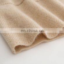 Luxury 100% Knitted Mid-Length Coat for Ladies Thick Cashmere Cardigan With Belt thumbnail-4