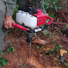 A Small Backpack Drilling Machine Capable of Drilling up to 30 Meters Deep, Lightweight and Easy to Operate thumbnail-6