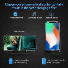 Factory Fast Wireless Charger 15W for Phone and 10W for Android Cell Phones Portable Charging Universal Wireless Charger Stand thumbnail-5