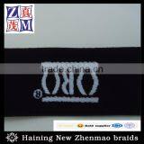 Customize Words Black Background Jacquard Elastic Webbing Tape Supplier's Choice thumbnail-3