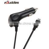 CE Rohs Micro USB Charger for Smartphone Mobile Phone Car Charger With Cable