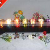 Roman Laser Candle Hodler With Love Wedding Decoration