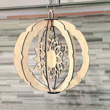 Wooden Hummingbird Windmill Pendant thumbnail-3