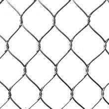 Zoo-specific Ecological Mesh/Tiger Enclosure Mesh/hand-woven Stainless Steel Rope Mesh