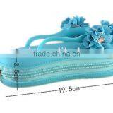 Osni Silicone Rubber Slipper Pencil Case Cute Jelly Silicone Candy Color Slipper Pencil Pouch Multifunction Bag thumbnail-1