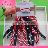 Factory OEM ODM July 4th Festival Children Girls UVOGUE Ribbon Curly Hair Bands Accessories thumbnail-1