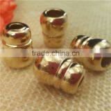 Gold Cord End Cord End Stopper Metal Cord End thumbnail-4