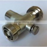 High quality Din Type Male to Din type Female 1/4 Arrester Assembly for RF use, Lightening surge arrester