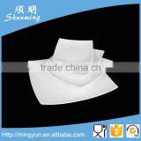 White Square Melamine Plate