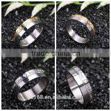 Online Shop China 316l Stainless Steel Jewelry Type Gypsy Setting Newest Design Couple Rings for Men