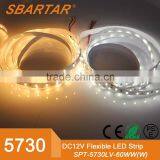 5m Warm White/White 5630 5730 SMD 300 Leds Flexible Strip Home Decoration Light