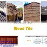 High-end Step Stone Coated Metal Roof Tile Roof Tile for Villa