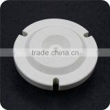 High Performance Ceramic Heating Insulator Glazing Steatite Ceramic Bottom Plate thumbnail-2