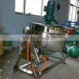 300L Tilting Steam Heating Jacketed Kettle With Agitator