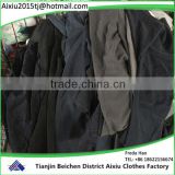 high quality used clothing men tergal pants