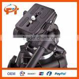 Professional Video Tripod Heavy Duty With Fluid Pan Head for Camera Film Photography WT717 thumbnail-3