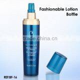 v Shape Purple Plastic 100ml 50ml Bottle thumbnail-1