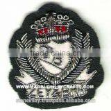 New Valvet Garment Labels / Wholesale Leather Embroidered Badges thumbnail-1