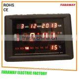 Led Digital Table Clock With Calendar,temperature,alarm