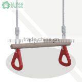 Playground Timber Trape With Rings thumbnail-1