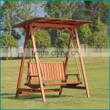 Wooden outdoor garden swing seat JJ-579